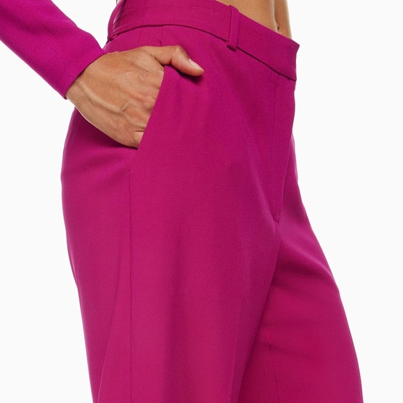 Aritzia Babaton Agency Pant in Mirror Crepe - Picture 7 of 8